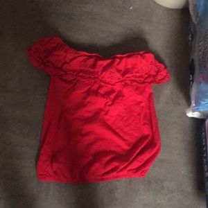 Off the shoulders top